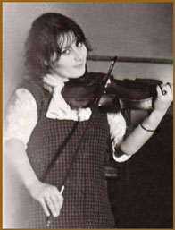 Emma au violon